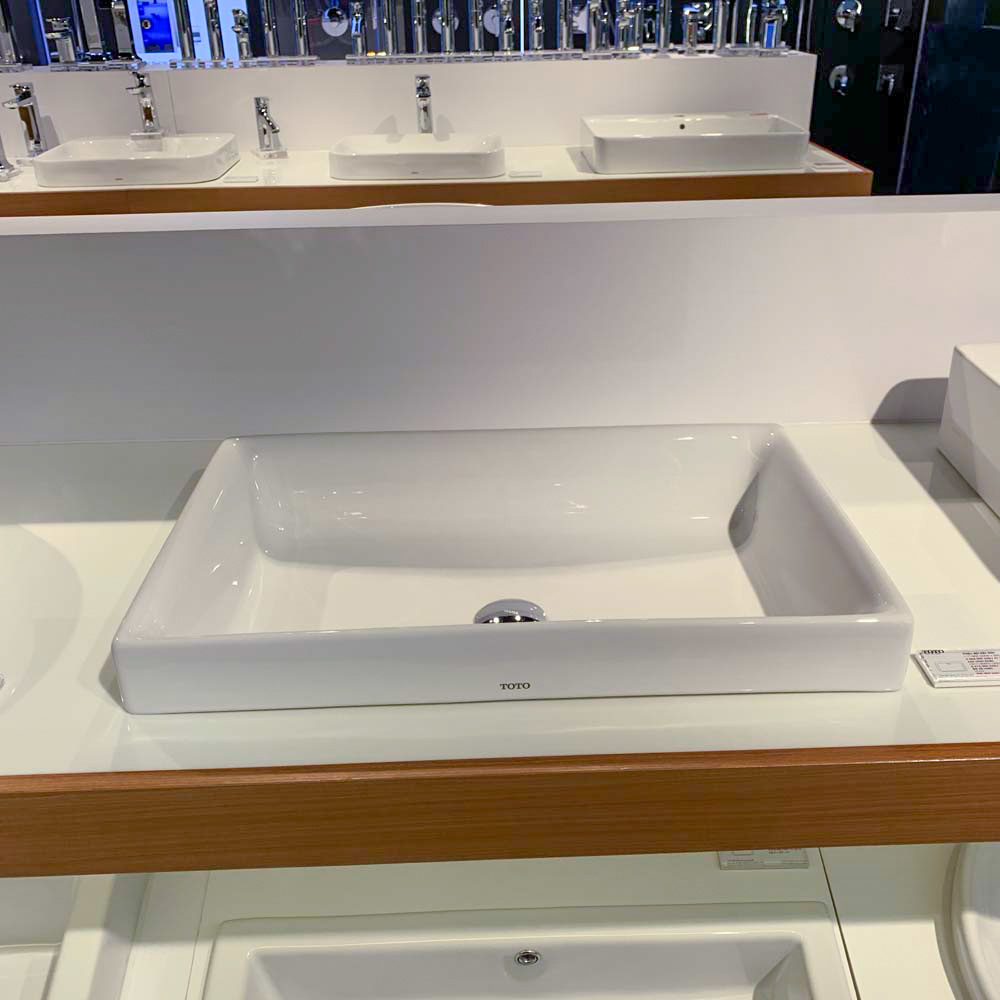 Chậu rửa lavabo đặt bàn TOTO L1716 - 5