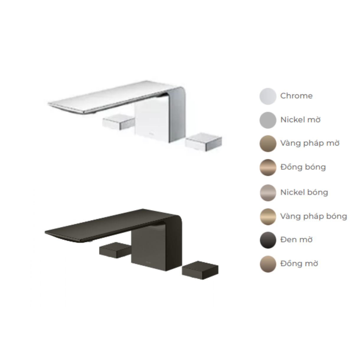 Vòi xả bồn tắm TOTO TBP02201BA nóng lạnh - 2
