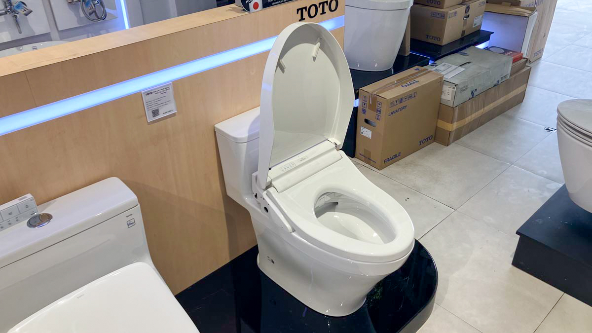 Bồn cầu 1 khối TOTO MS857CDW15 nắp điện tử Washlet C5 TCF24460AAA giấu dây - 7