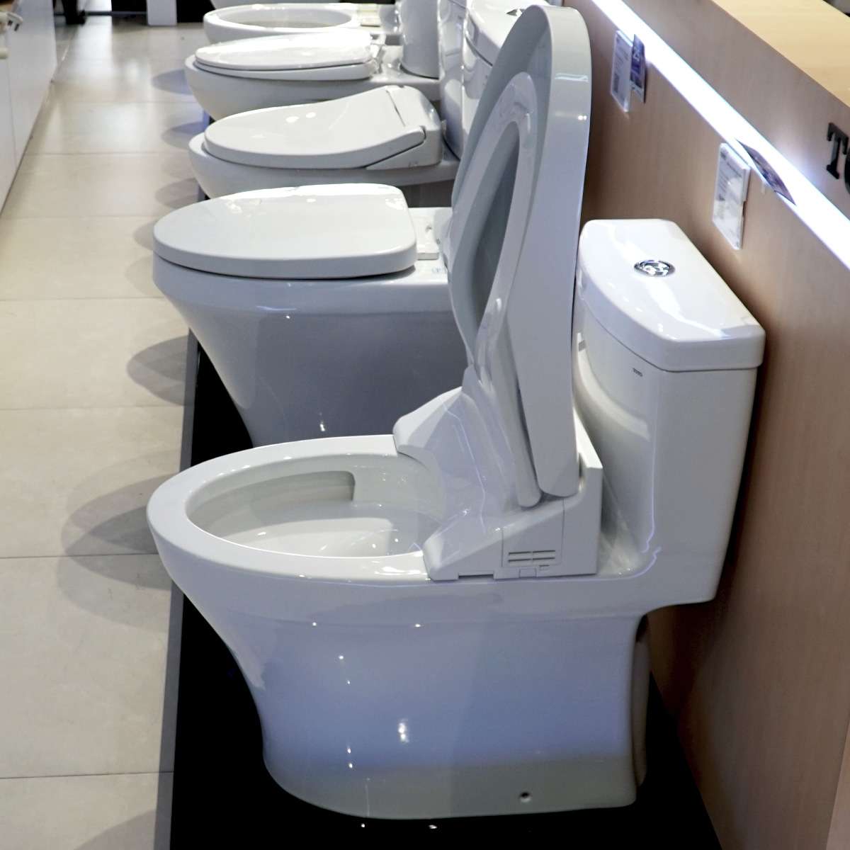 Bồn cầu TOTO MS889DRW14 1 khối nắp điện tử Washlet C5 TCF24410AAA - 10