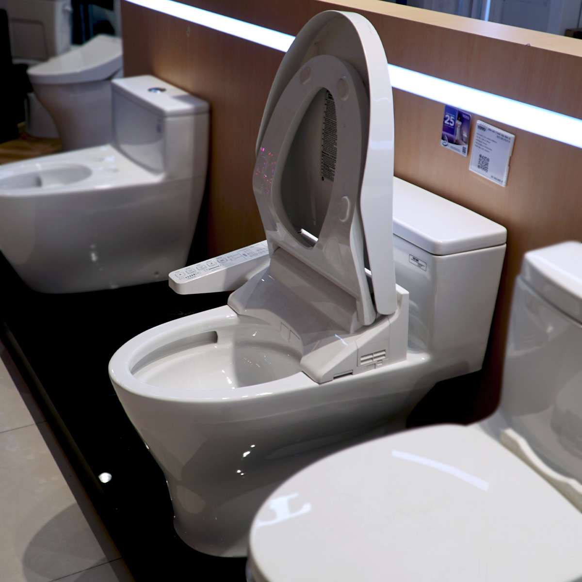 Bồn cầu TOTO MS188VKW16 T53P100VR 1 khối nắp điện tử Washlet C2 TCF23410AAA - 10
