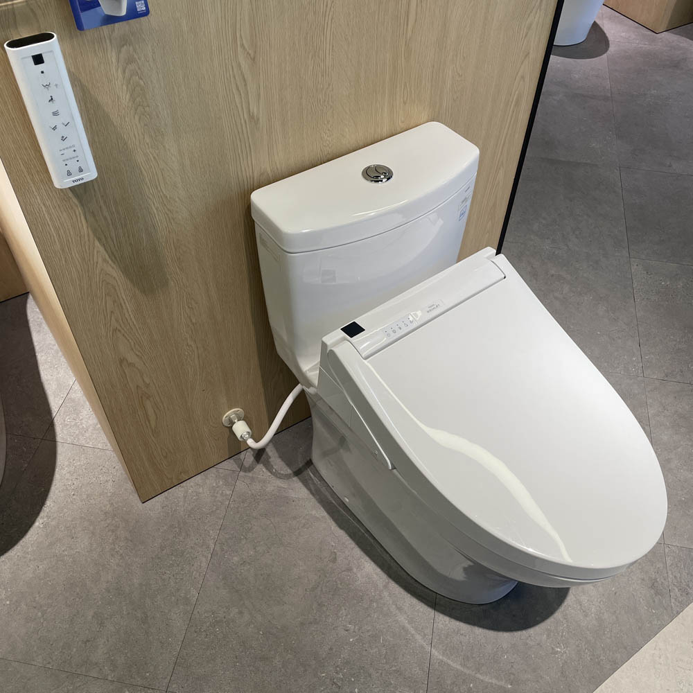 Bồn cầu TOTO MS889CDRW15 1 khối nắp điện tử Washlet C5 TCF24460AAA giấu dây - 6