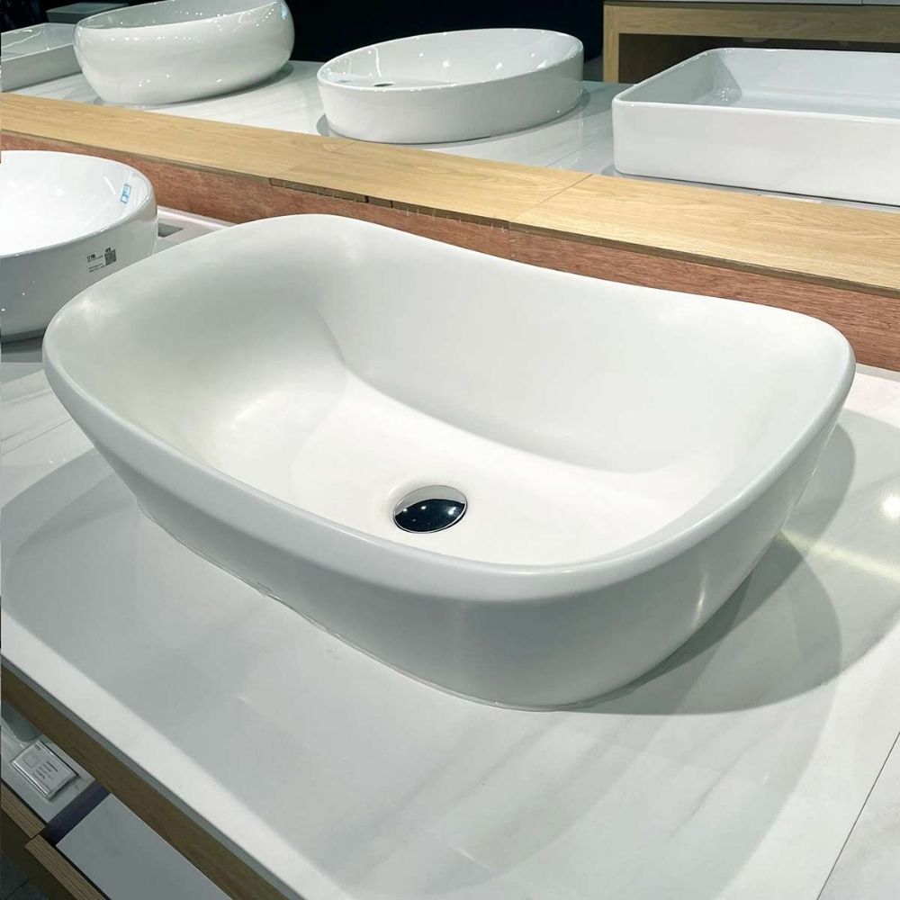 Chậu lavabo đặt bàn Galalato TOTO PJS07WE#MW (PJS07WEMW) trắng mờ - 8