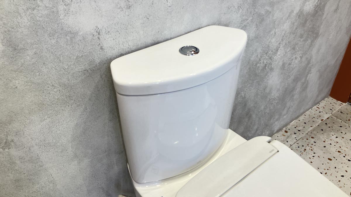 Bồn cầu TOTO CS838DE2 2 khối nắp rửa cơ TCW07S - 11