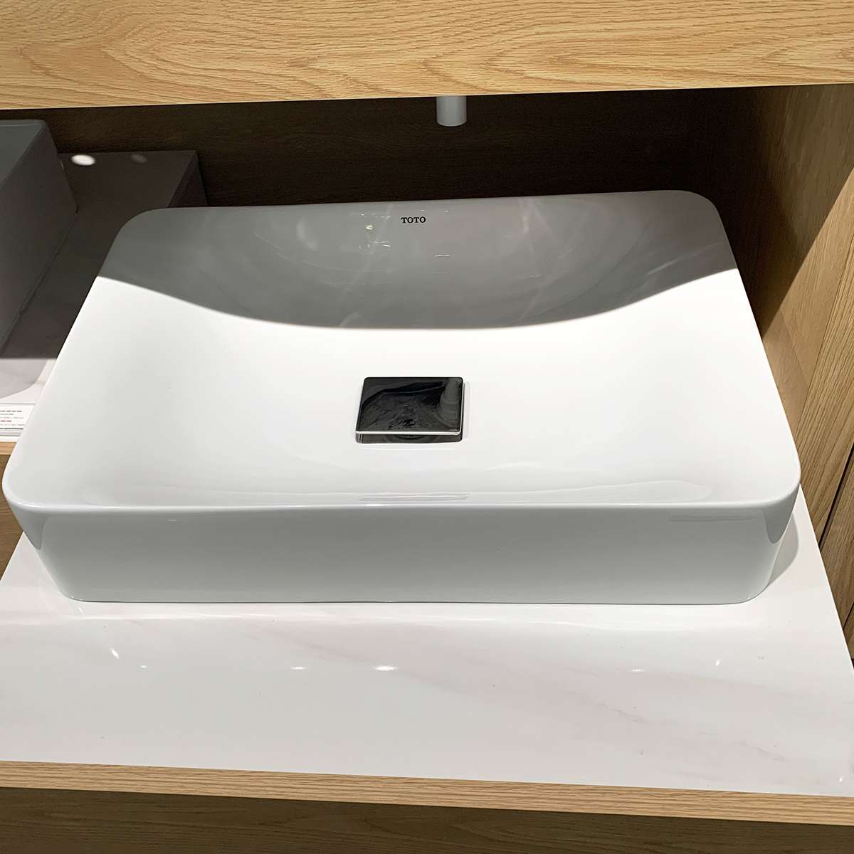 Chậu lavabo đặt bàn Galalato TOTO PJS03WE#GW (PJS03WEGW) trắng bóng - 5