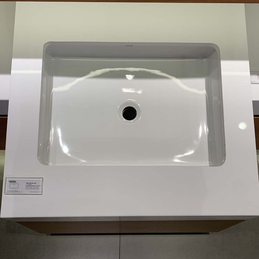 Chậu rửa mặt lavabo âm bàn TOTO LT1515#XW - 3