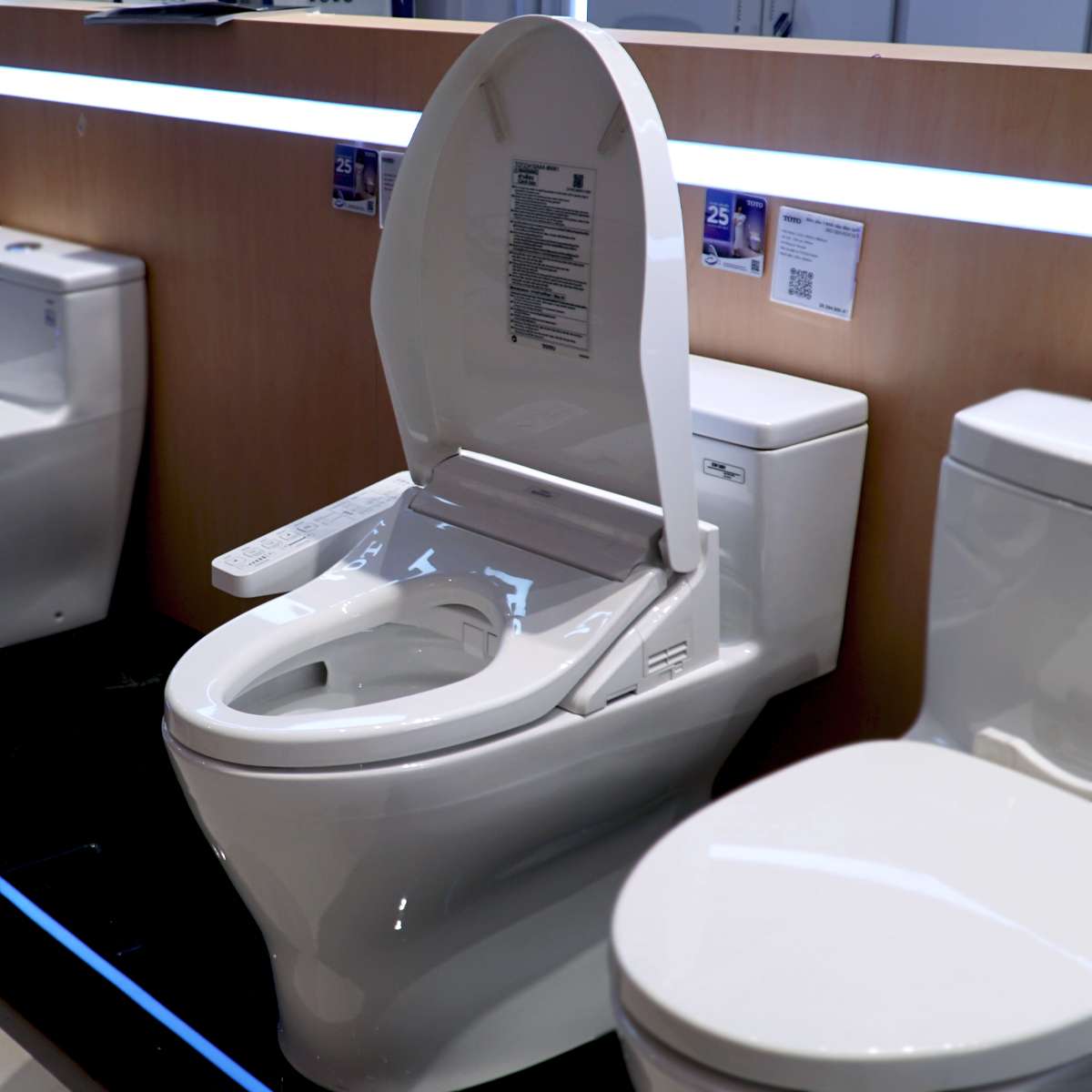 Bồn cầu TOTO MS188VKW16 T53P100VR 1 khối nắp điện tử Washlet C2 TCF23410AAA - 9