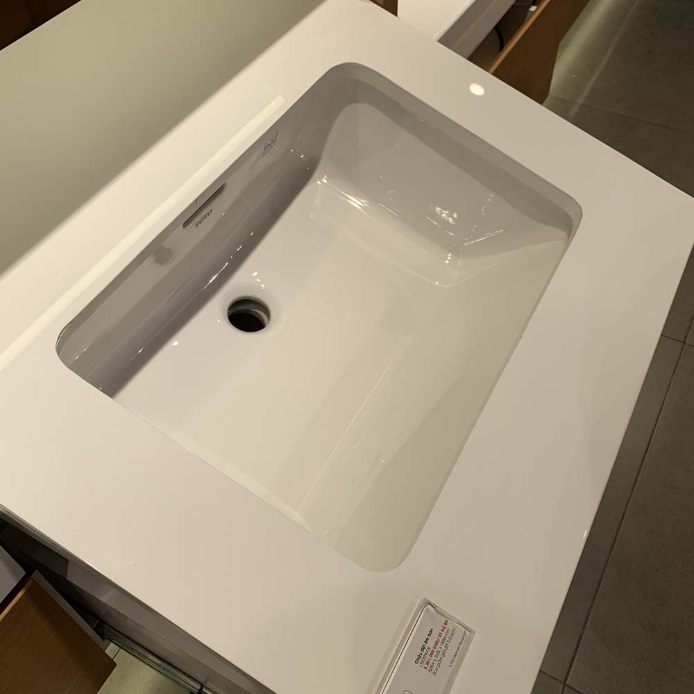 Chậu rửa mặt lavabo âm bàn TOTO LT505T#XW - 2