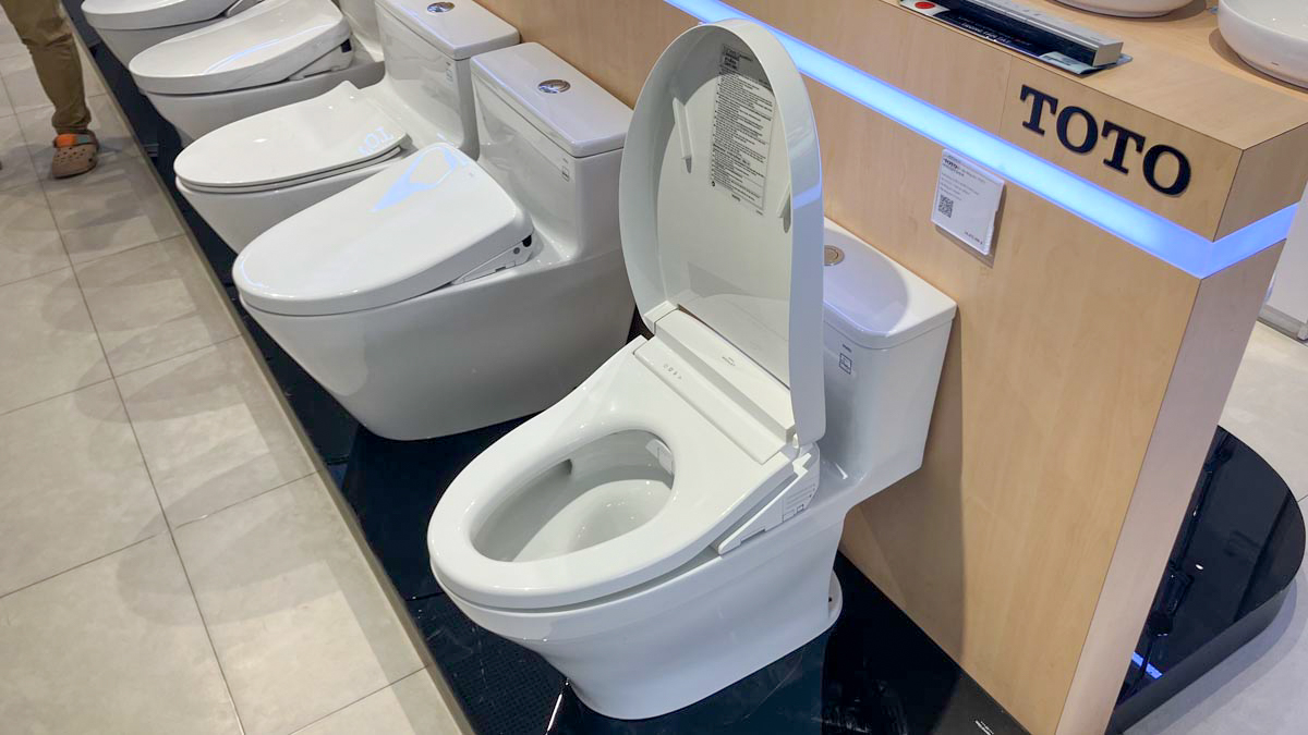 Bồn cầu TOTO MS857DW25 1 khối nắp điện tử Washlet S5 TCF34461GAA - 9