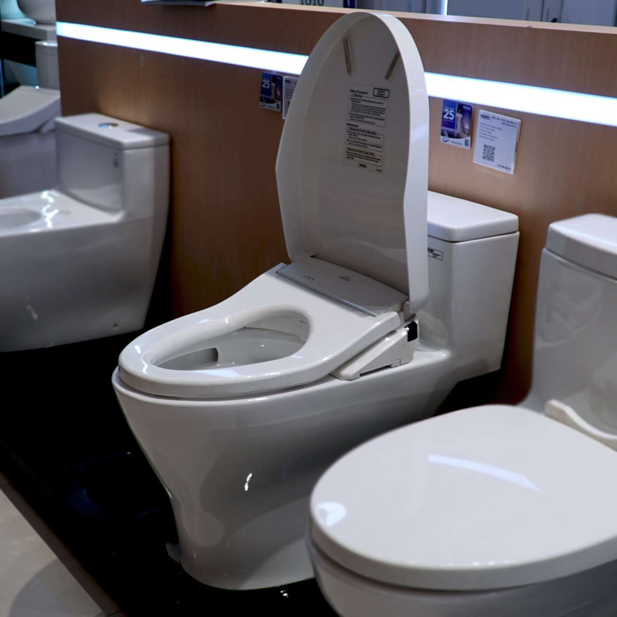 Bồn cầu TOTO MS188VKW11 T53P100VR 1 khối nắp điện tử Washlet S7 TCF4911Z - 19