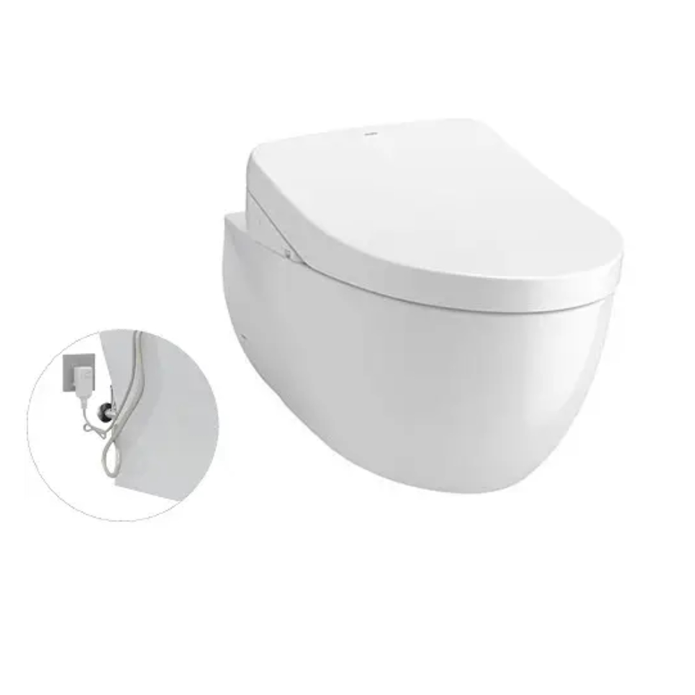 Bồn cầu treo tường nắp điện tử S7 TOTO CW812RA TCF4911Z WH172A MB170P - 2