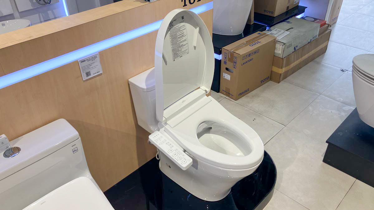 Bồn cầu TOTO MS857DW24 1 khối nắp điện tử Washlet S2 TCF33461GAA - 7