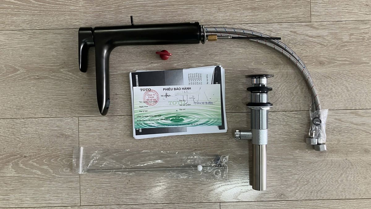 Vòi lavabo nóng lạnh GA TOTO TLG04307V - 27