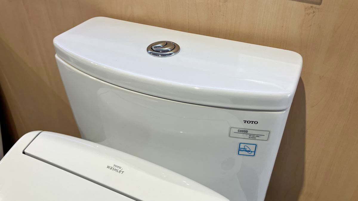 Bồn cầu TOTO MS885DW25 1 khối nắp điện tử Washlet S5 TCF34461GAA - 6