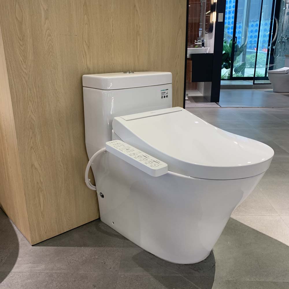 Bồn cầu TOTO CW166RB TCF33320GAA T53P100VR 1 khối nắp điện tử Washlet S2 - 3