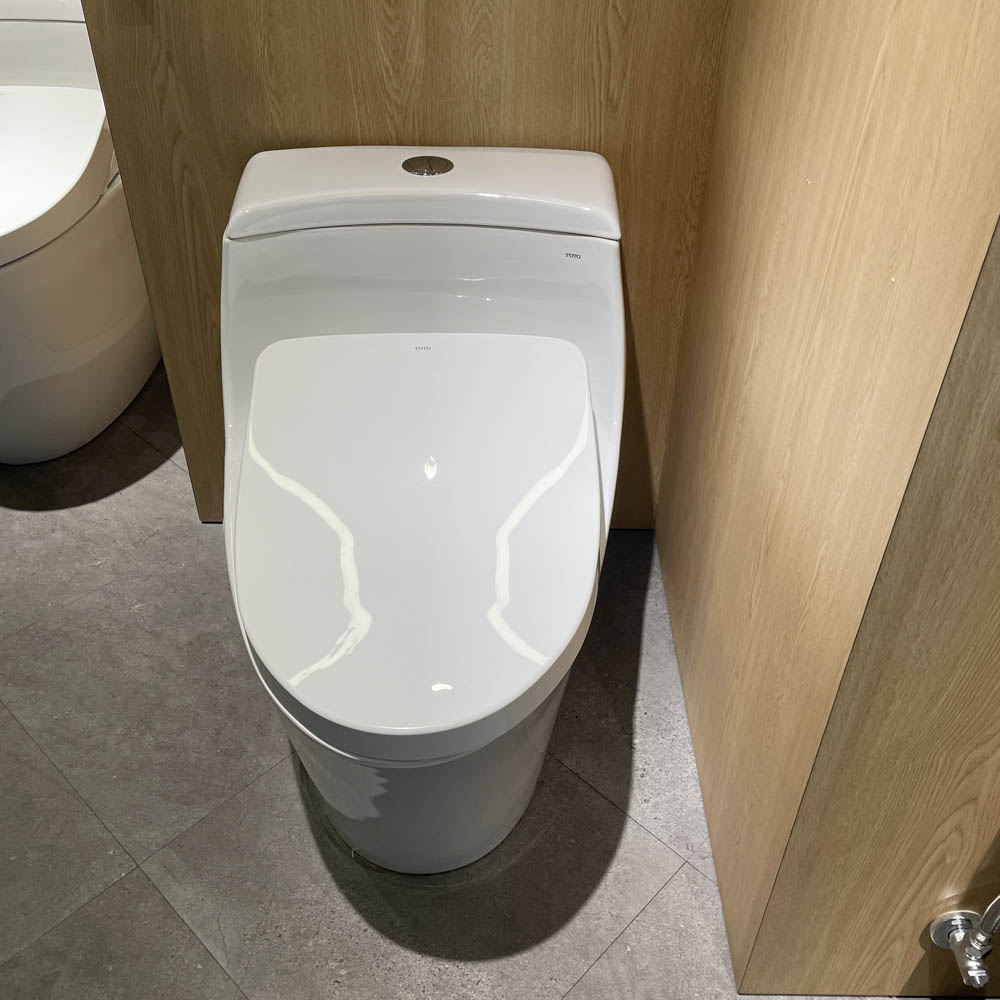 Bồn cầu TOTO MS823CDRW12 1 khối nắp điện tử Washlet S7 TCF4911EZ giấu dây - 9