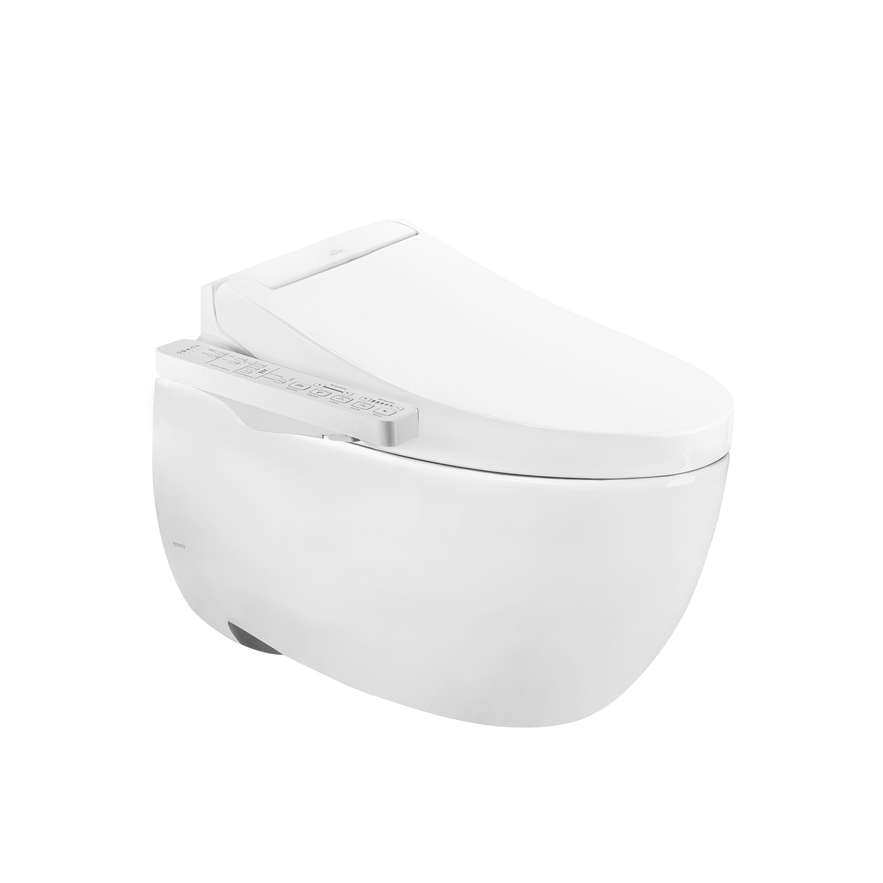 Bàn cầu treo tường LP Series điện tử TOTO CW812RA TCF23410AAA WH172A MB174P#SS - 2