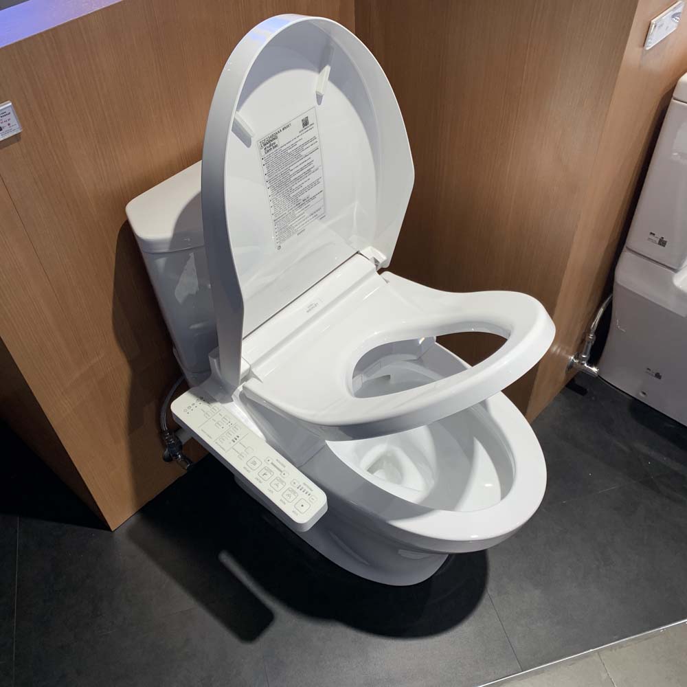 Bồn cầu TOTO CS838CDW17 2 khối nắp điện tử Washlet C2 TCF23460AAA giấu dây - 8