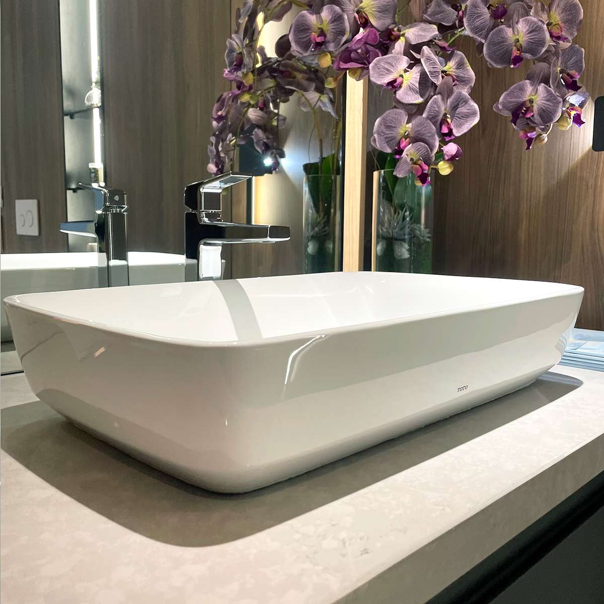 Chậu lavabo đặt bàn Galalato TOTO PJS06WE#GW (PJS06WEGW) trắng bóng - 6