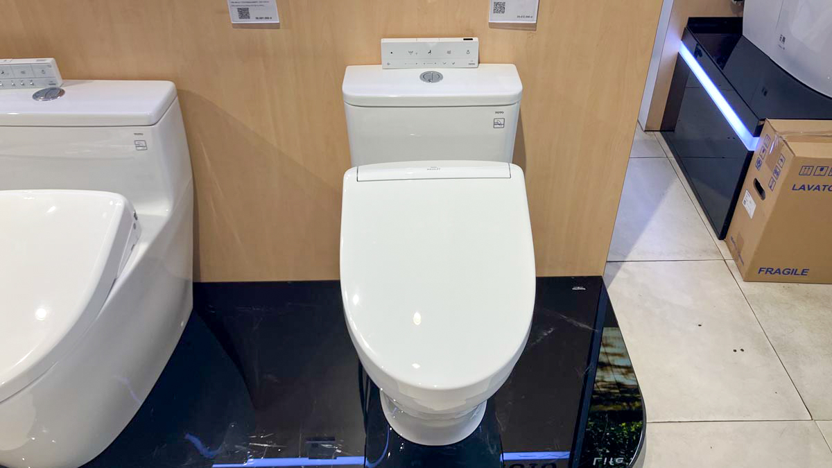 Bồn cầu TOTO MS857DW25 1 khối nắp điện tử Washlet S5 TCF34461GAA - 4