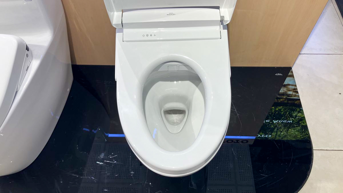 Bồn cầu TOTO MS889CDRW25 1 khối nắp điện tử Washlet S5 TCF34461GAA giấu dây - 10