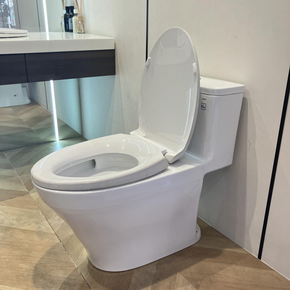 Bồn cầu 1 khối TOTO MS857DT2 nắp đóng êm TC393VS - 4