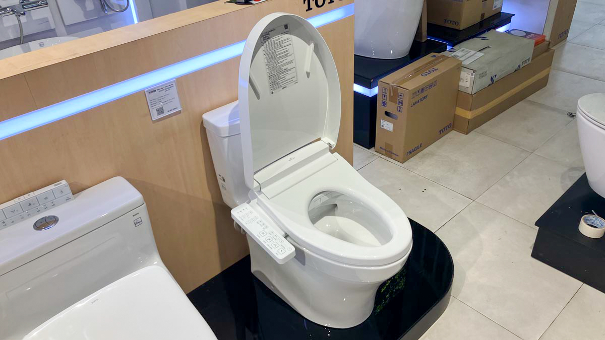 Bồn cầu TOTO MS889DRW24 1 khối nắp điện tử Washlet S2 TCF33461GAA - 7