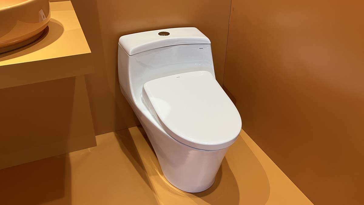 Bồn cầu TOTO MS823CDRW23 1 khối nắp điện tử Washlet S7 TCF47360GAA giấu dây - 3