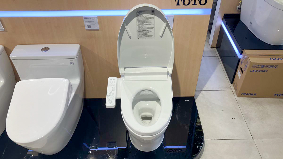 Bồn cầu TOTO MS885DW24 1 khối nắp điện tử Washlet S2 TCF33461GAA - 8