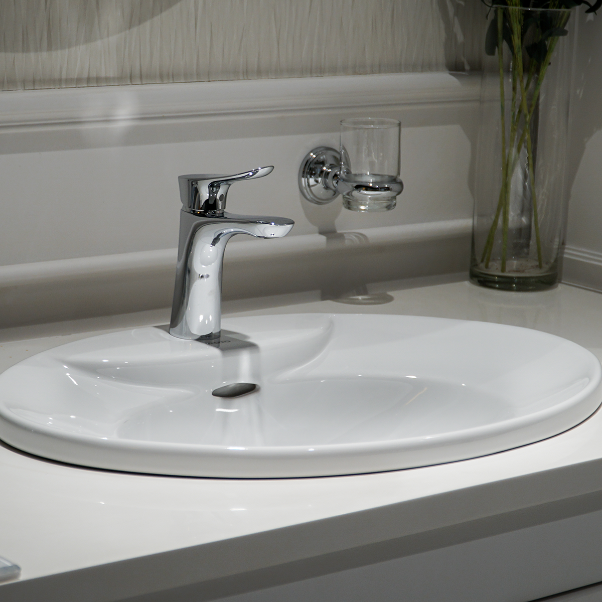 Chậu lavabo dương vành TOTO L909C - 13