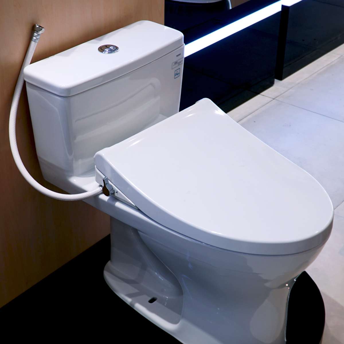 Bồn cầu TOTO MS855DE4 1 khối nắp rửa cơ TCW1211A - 3
