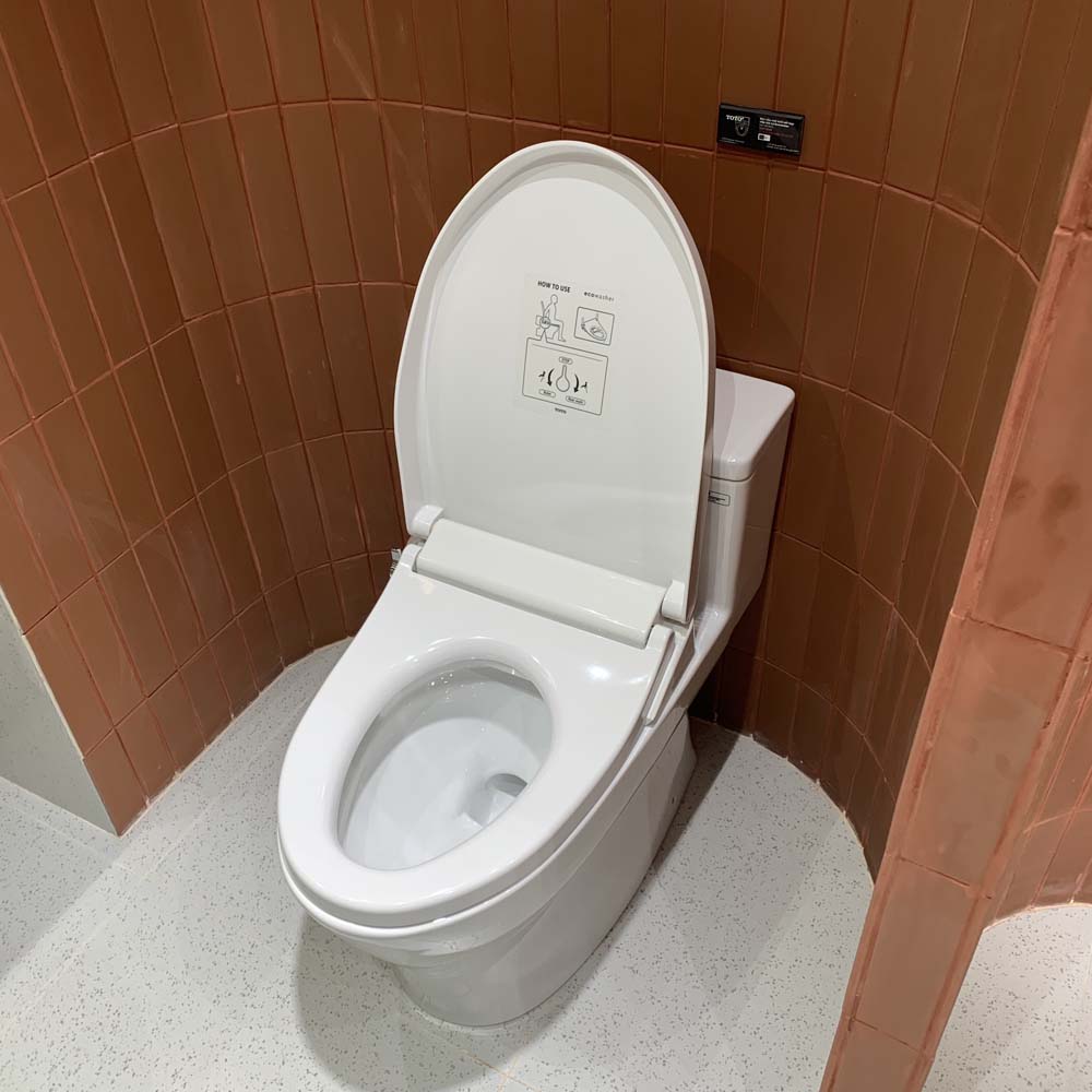Bồn cầu TOTO MS188VKE4 T53P100VR 1 khối nắp rửa cơ TCW1211A - 9