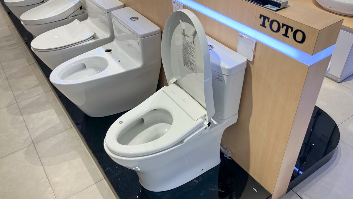 Bồn cầu TOTO CS769CDRW23 2 khối nắp điện tử Washlet S7 TCF47360GAA giấu dây - 8