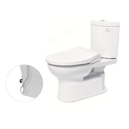 Bồn cầu TOTO CS325DRE2 2 khối nắp rửa cơ TCW07S