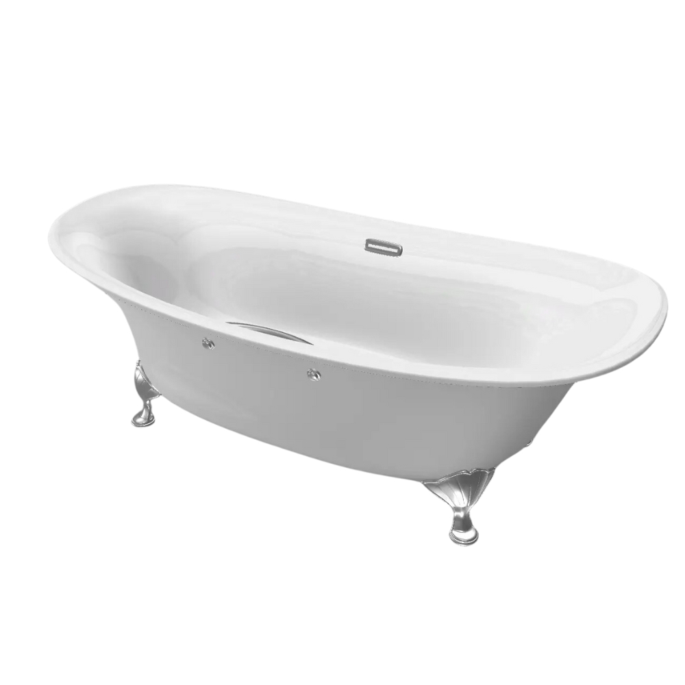 Bồn tắm đặt sàn TOTO PPY1806HPWNE#S ngọc trai 1m8 tay vịn