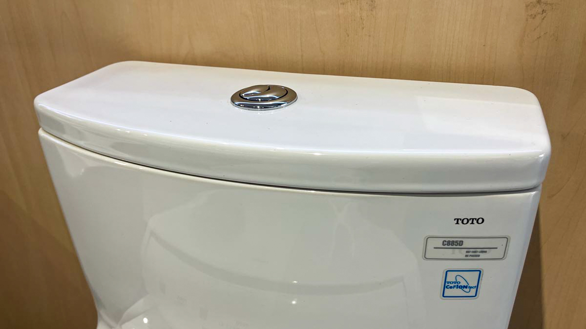Bồn cầu TOTO MS885CDW23 1 khối nắp điện tử Washlet S7 TCF47360GAA giấu dây - 5