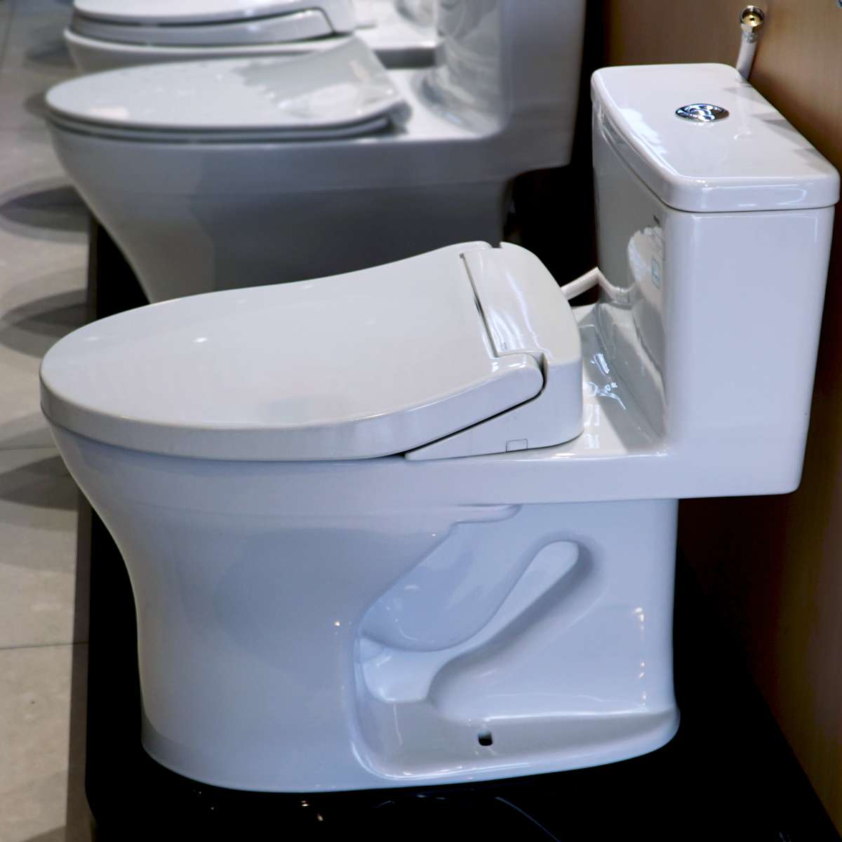 Bồn cầu TOTO MS855DE2 1 khối nắp rửa cơ TCW07S - 4