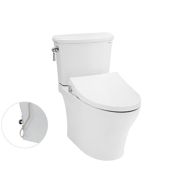 Bồn cầu TOTO CS986GE4 2 khối nắp rửa cơ TCW1211A