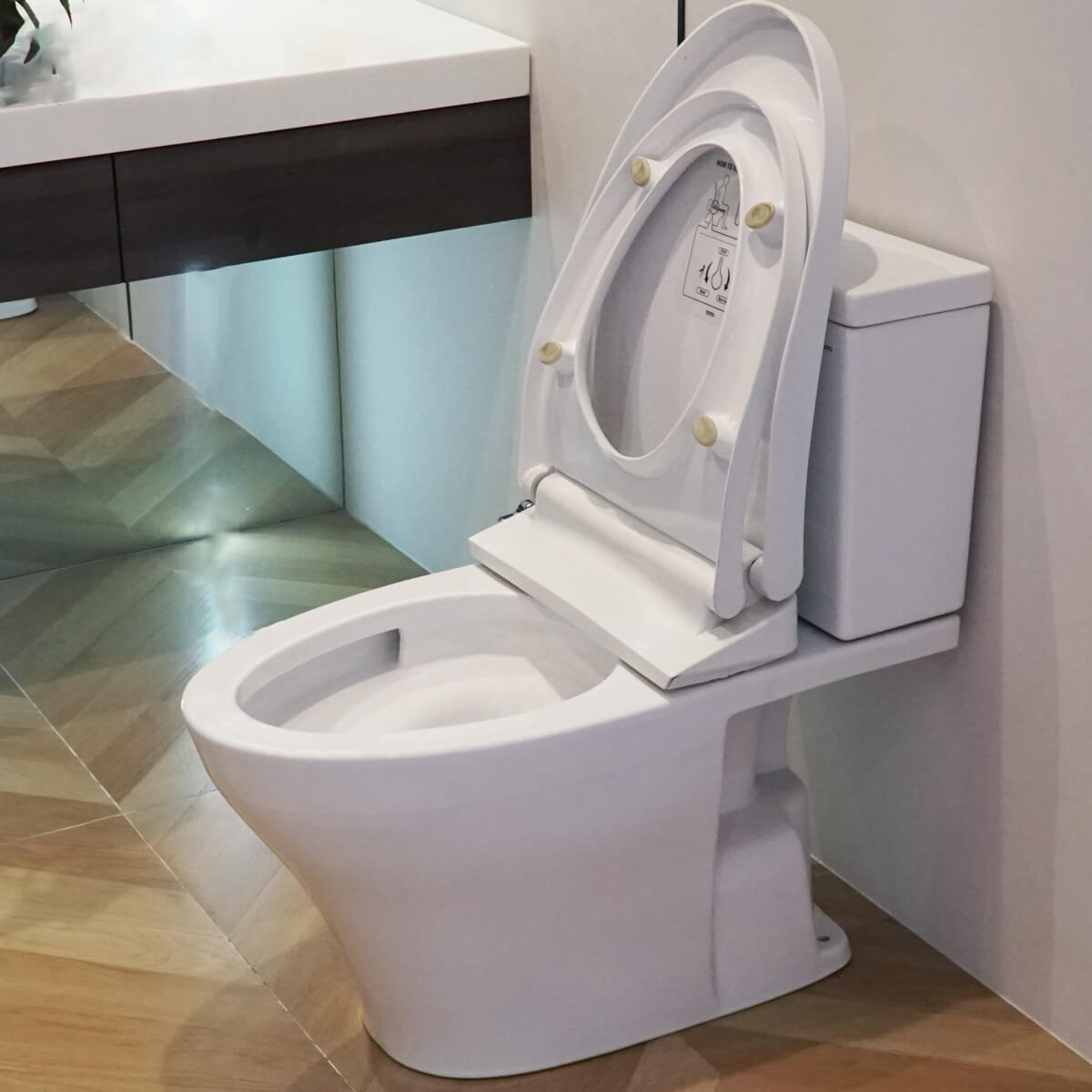Bồn cầu TOTO CS326DE4 2 khối nắp rửa cơ TCW1211A - 9