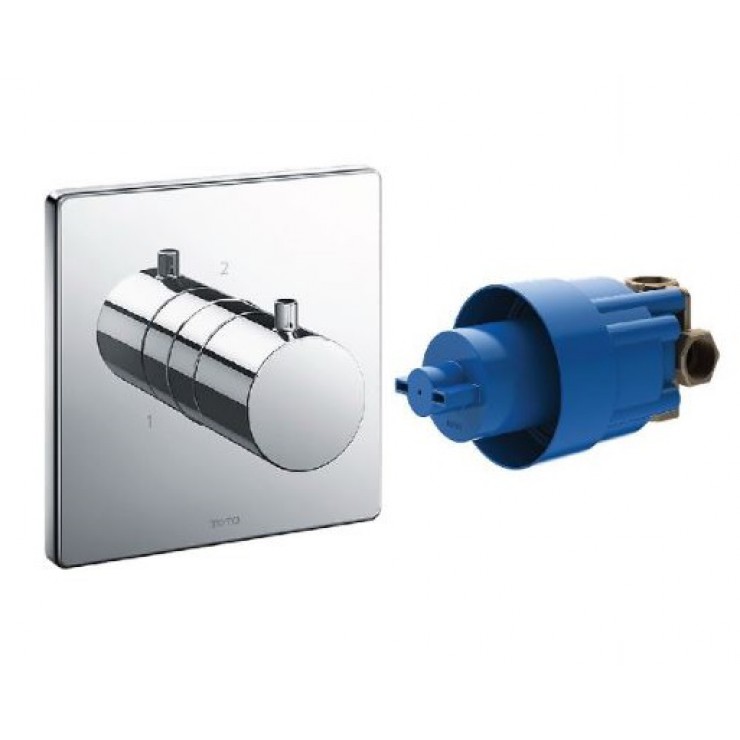 Set sen tắm âm tường 3 đường nước nóng lạnh TOTO GLOBAL FITTINGS TBW07003A - 6