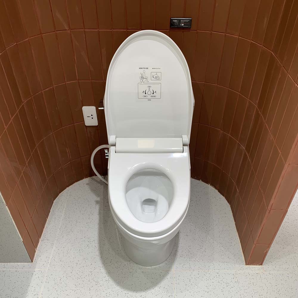Bồn cầu TOTO MS188VKE4 T53P100VR 1 khối nắp rửa cơ TCW1211A - 8