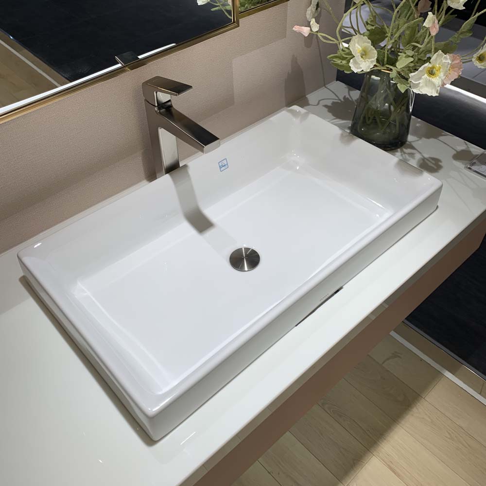Chậu rửa lavabo đặt bàn TOTO LT1717 - 4