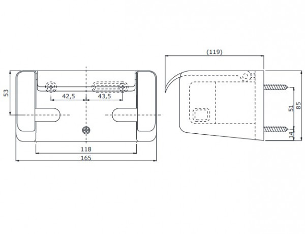 Lô giấy vệ sinh TOTO DS708PS - 2