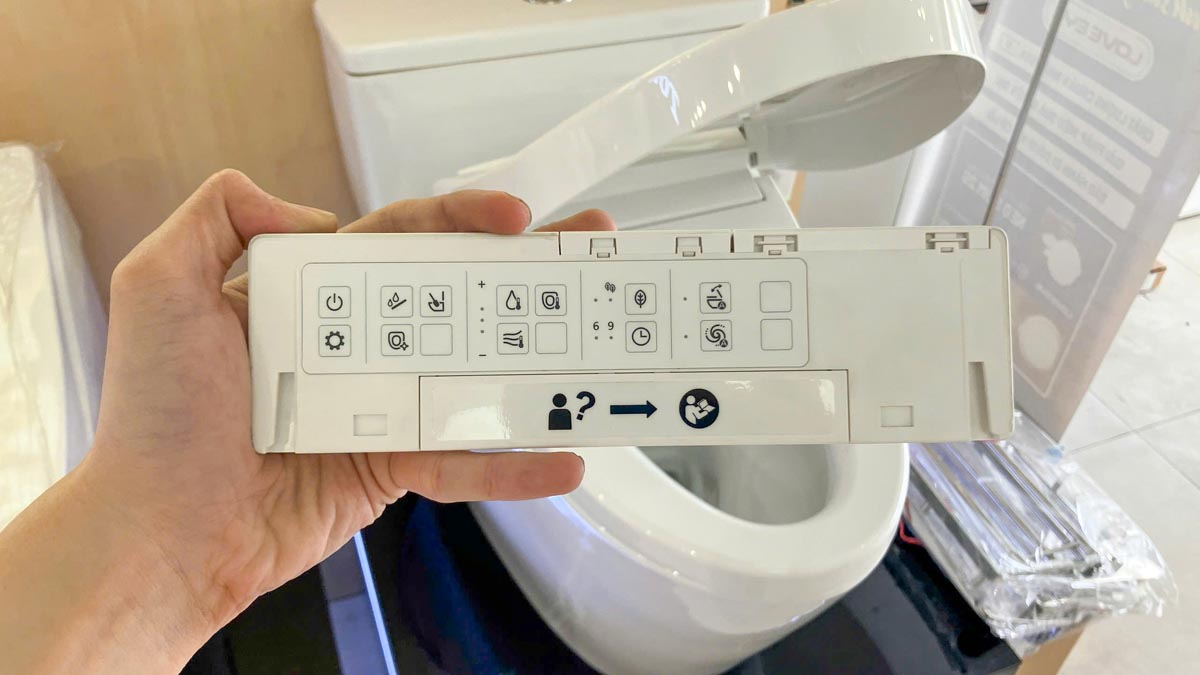 Bồn cầu TOTO MS625DW25 1 khối nắp điện tử Washlet S5 TCF34461GAA - 10