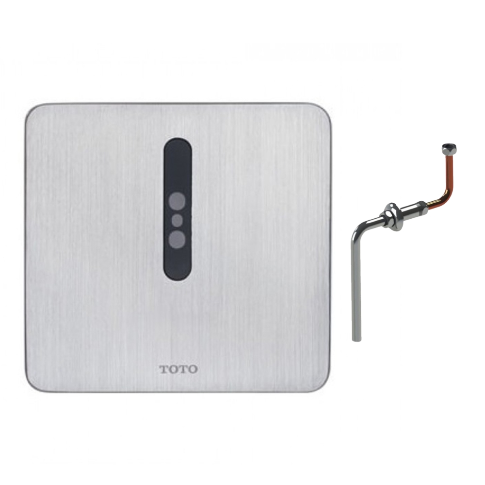 Van xả tiểu TOTO DUE126UKA VM2L037Z cảm ứng dùng pin kèm ống nối
