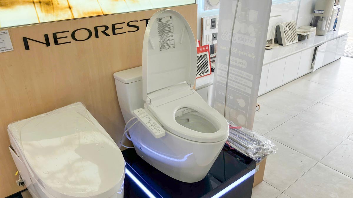 Bồn cầu TOTO MS625DW24 1 khối nắp điện tử Washlet S2 TCF33461GAA - 5