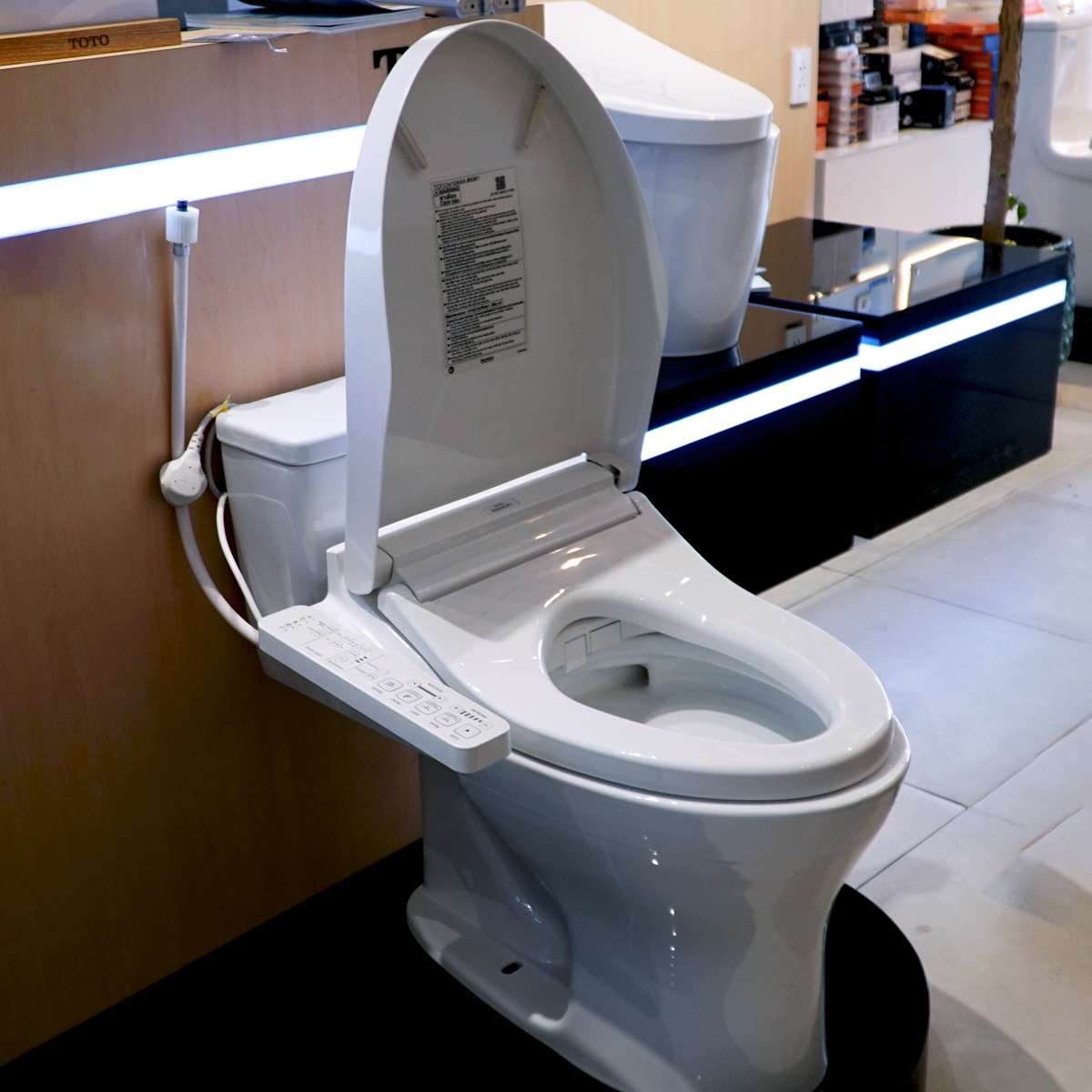 Bồn cầu TOTO MS855DW16 1 khối nắp điện tử Washlet C2 TCF23410AAA - 9
