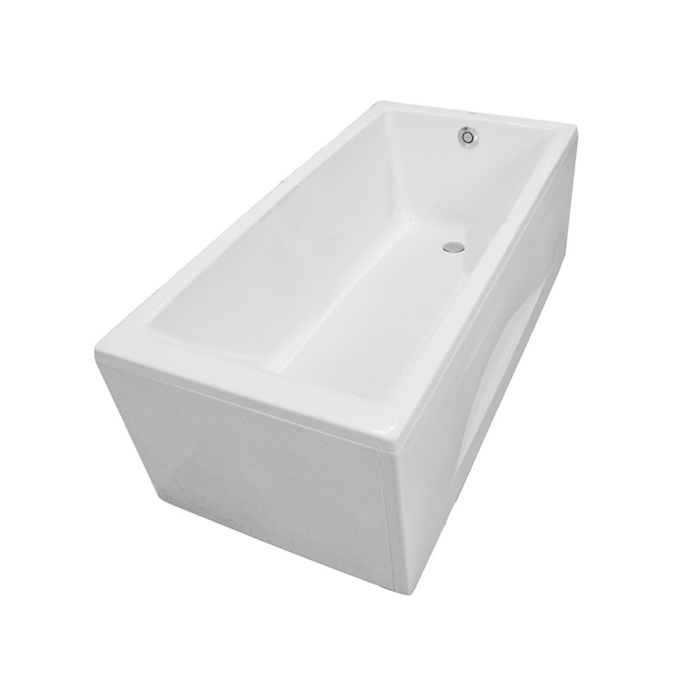 Bồn tắm yếm TOTO PAY1525VC#W TVBF411 nhựa 1m5 gồm bộ xả thải - 2