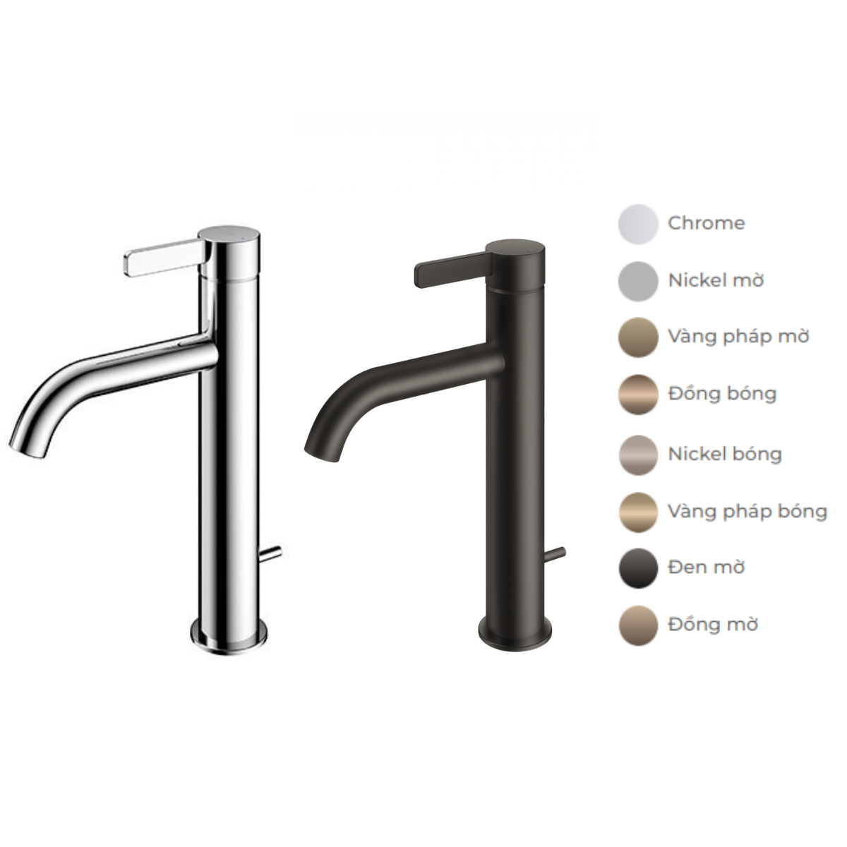 Vòi lavabo nóng lạnh GF TOTO TLG11303V - 2