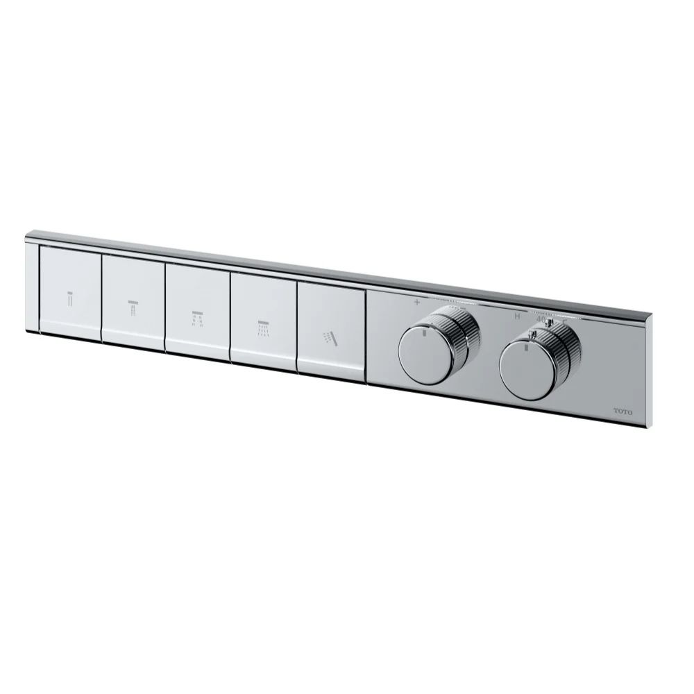 Bảng điều khiển nhiệt độ TOTO TBV11150A kèm nút chuyển hướng 5 đường nước